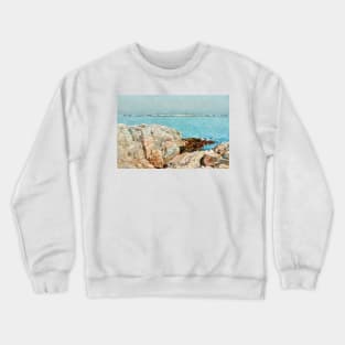 Duck Island by Childe Hassam Crewneck Sweatshirt